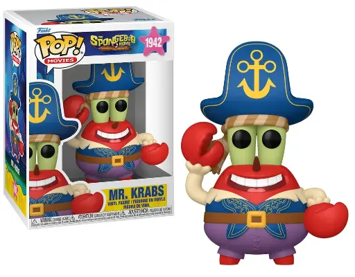 [POP1942] Funko POP 1942 Mr. Krabs (Pirate)