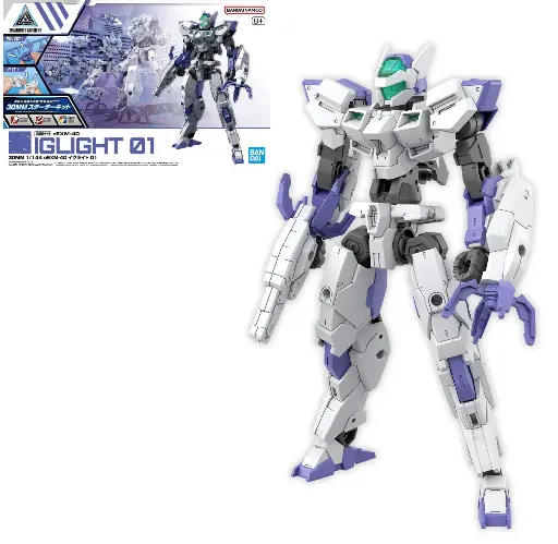 [1144Iglight] 30MM - 1/144 eEXM-40 IGLIGHT 01 - Model Kit