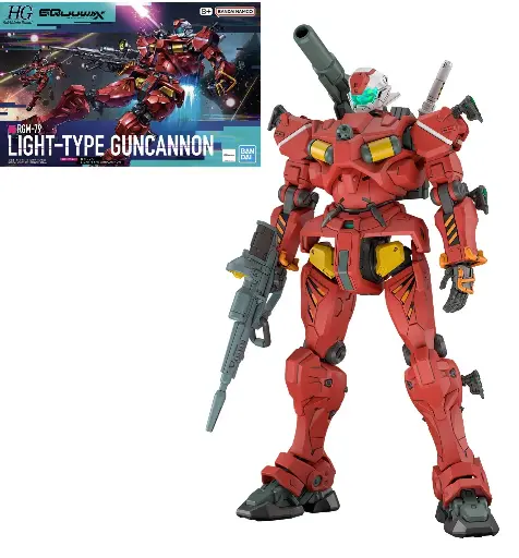 [HG1144LighttypeGuncannon] GUNDAM - HG 1/144 Light-type Guncannon - Model Kit