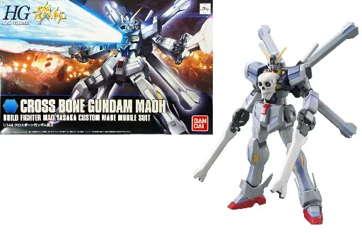 [HGBF1144Maoh] GUNDAM - HGBF 1/144 Cross Bone Gundam Maoh - Model Kit