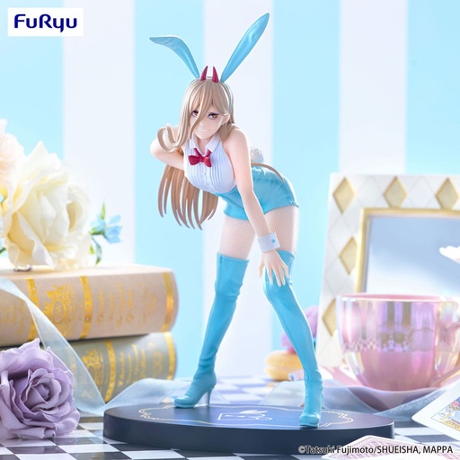 [PowerBiCute] CHAINSAW MAN - BiCute Bunnies Power Light Blue - Statuette 25cm 