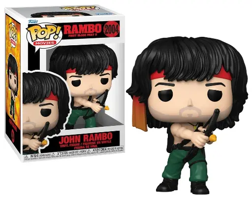 [POP2004] Funko POP 2004 John Rambo avec arc