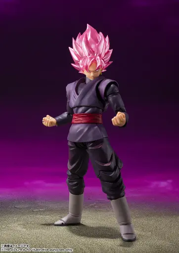 [FiguartsGokurose14cm] DRAGON BALL SUPER - SS Goku Black Rosé - Figurine S.H. Figuarts 14cm