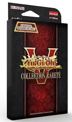 [YuGi3Rarity5] Yu-Gi-Oh! JCC - Pack de 3 Boosters Collection Rareté 5 - FR