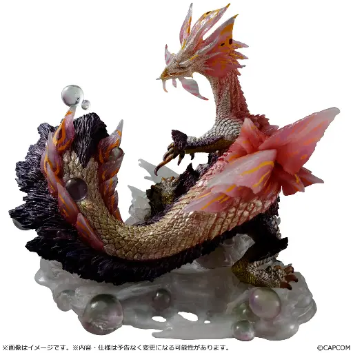 [BubblefoxWyvernMizutsune] MONSTER HUNTER - Bubble Fox Wyvern Mizutsune - Statuette 15.5cm
