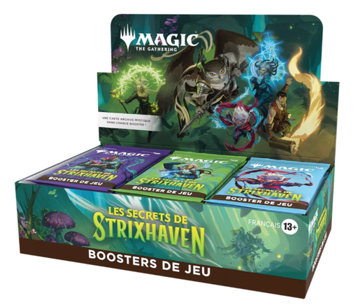 [MagicDisplayStrix] Magic: The Gathering - Display de Boosters de jeu Les secrets de Strixhaven (30 Boosters) - FR 