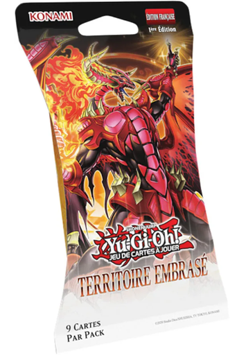 [YuGiBoosterTE] Yu-Gi-Oh! JCC - Pack de Booster Territoire Embrasé (Blister cartonné) - FR 