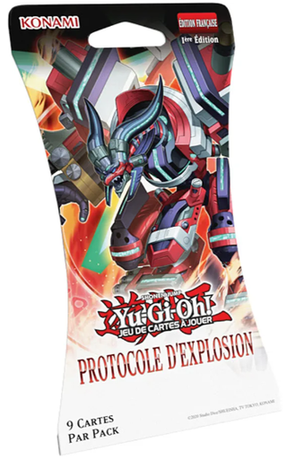[YuGiBoosterPE] Yu-Gi-Oh! JCC - Pack de Booster Protocole d’Explosion (Blister cartonné) - FR 
