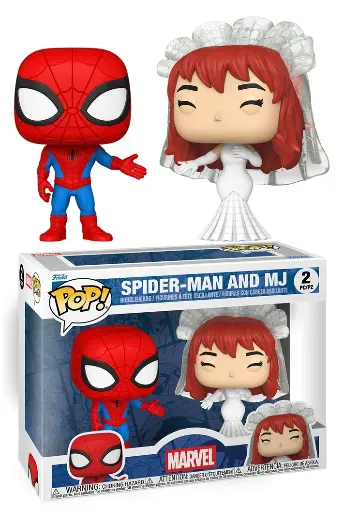 [2PACKSpiderman&MJ] Funko POP 2 Pack Spider-Man & MJ
