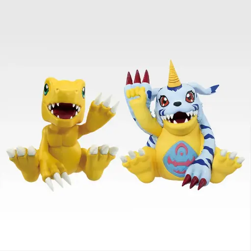 [Agumongabumonfigure] DIGIMON - Agumon & Gabumon - Figurine Clash Of Light And Darkness 7cm