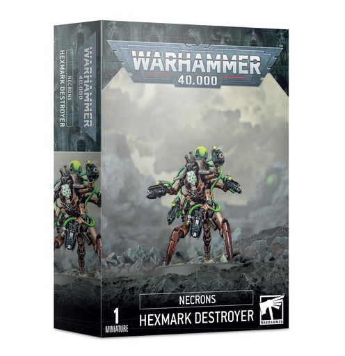 [49-27] 40K - Xenos - NECRONS: DESTROYER HEXMARK 