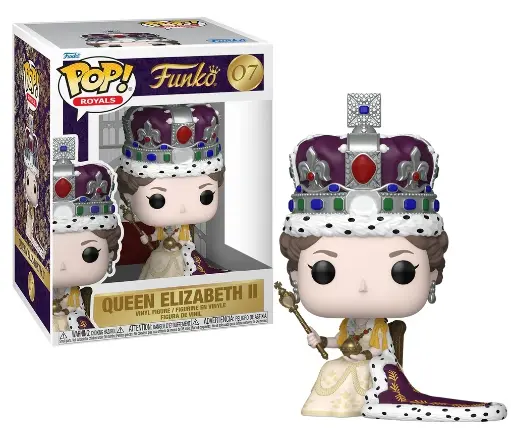 [0889698918732] Funko POP 07 Reine Elizabeth II