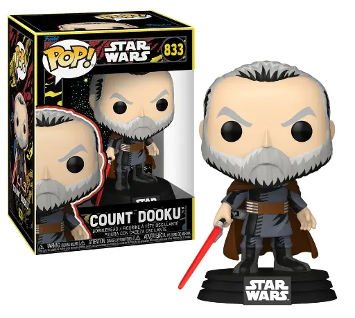 [POP833] Funko POP 833 Compte Dooku Retro