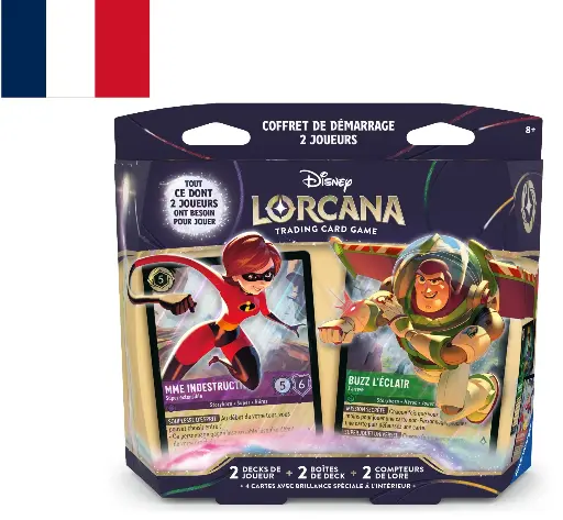 [LorcanaCH12Start] DISNEY - Lorcana - Coffre de démarrage 2 joueurs Chapitre 12 - FR 