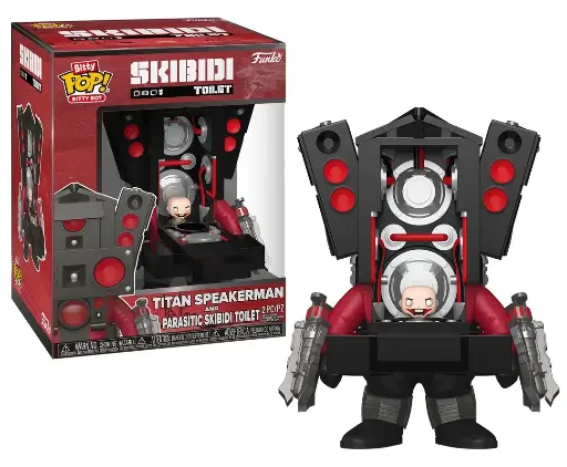 [BittyPotsSkibidi] SKIBIDI TOILET - Bitty Bots -Titan Speakerman & Parasit Skibidi Toilet 