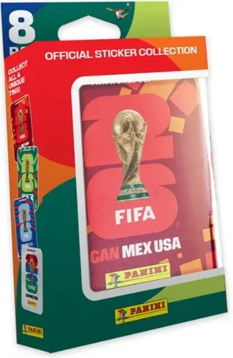 [005460TINPBE] FIFA WORLD CUP 2026 - Panini Pochette 7 Stickers (copie)