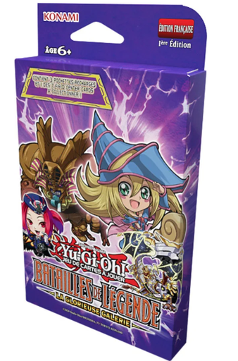 [YuGiTuckGG] Yu-Gi-Oh! JCC - Pack de 3 Boosters Batailles de Légende : La Glorieuse Galerie (Tuckbox cartonné) - FR 