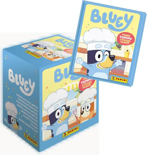 [BlueyPaniniDisplay] BLUEY - Panini Display 36 Pochette 5 Stickers