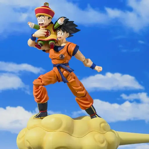 [DBZGokugohankintoun] DRAGON BALL Z - Goku, Gohan & Kintoun -Figurine S.H. Figuarts 14 & 6cm
