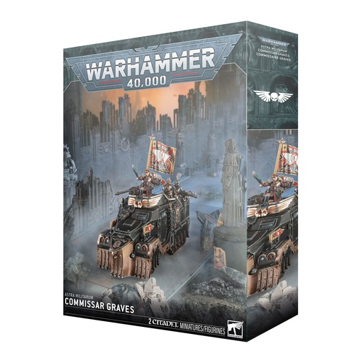 [47-58] 40K - Imperium - ASTRA MILITARUM: COMMISSAIRE GRAVES 